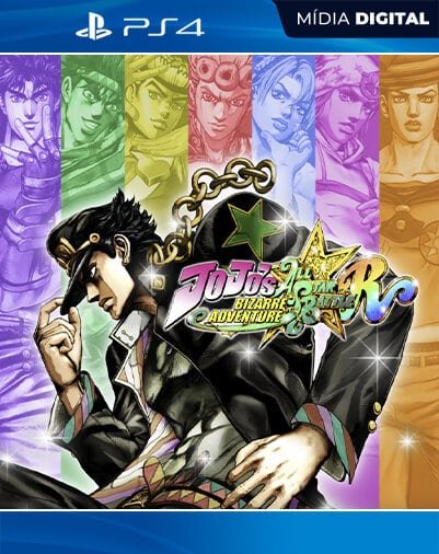 JoJo's Bizarre Adventure: All-Star Battle R Playstation 4 Mídia Digital