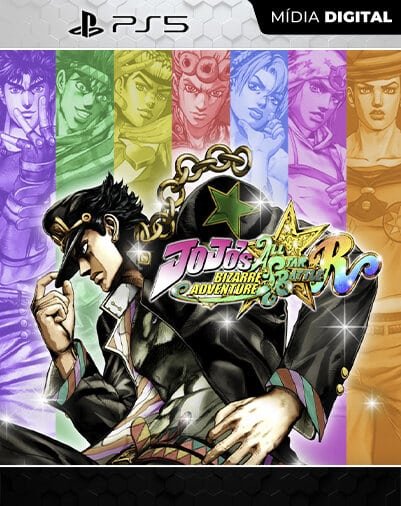 JoJo’s Bizarre Adventure: All-Star Battle R Playstation 5 Mídia Digital
