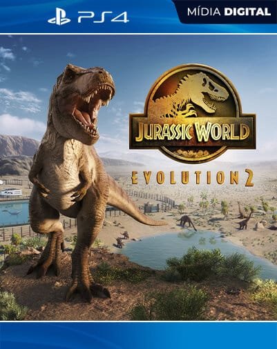 Jurassic World Evolution 2 Playstation 4 Mídia Digital