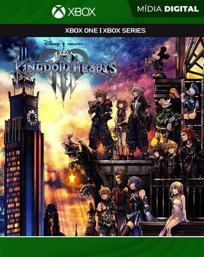 KINGDOM HEARTS Ⅲ Xbox Mídia Digital