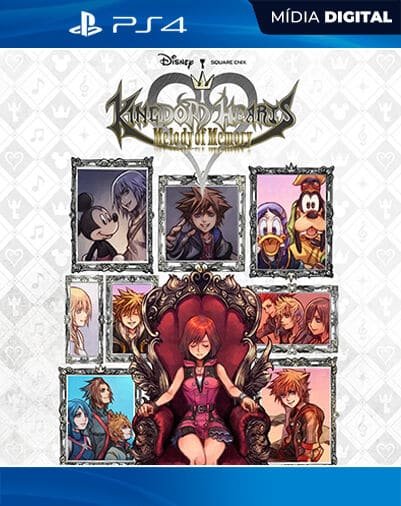 KINGDOM HEARTS Melody of Memory Playstation 4 Mídia Digital