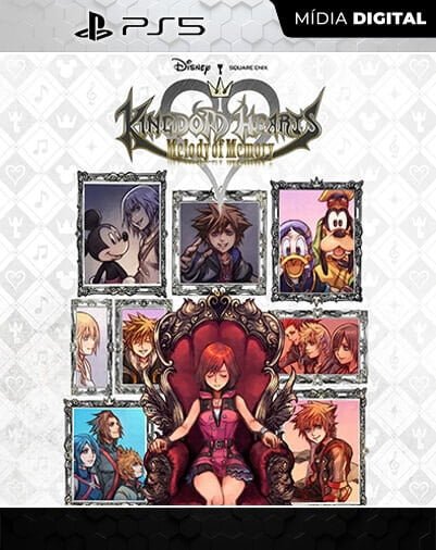 KINGDOM HEARTS Melody of Memory Playstation 5 Mídia Dig… Mídia Digital