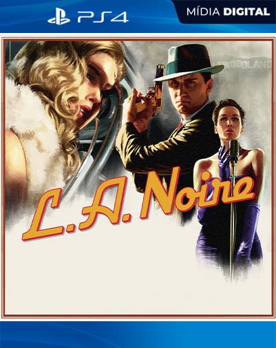 L.A Noire Playstation 4 Mídia Digital