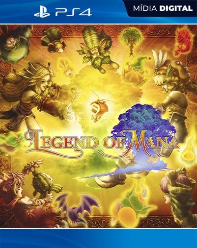Legend of Mana Playstation 5 Mídia Digital
