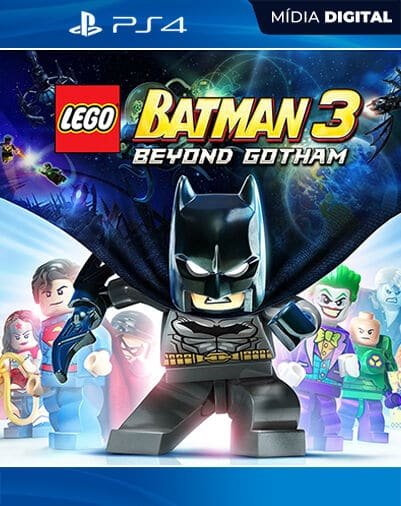 Lego Batman 3 Beyond Gotham Playstation 4 Mídia Digital