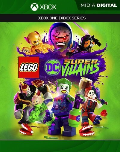 Lego DC Super-Villains Xbox Mídia Digital