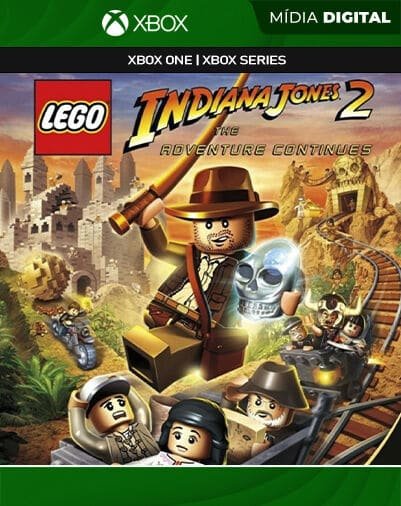 LEGO Indiana Jones 2 Xbox Mídia Digital