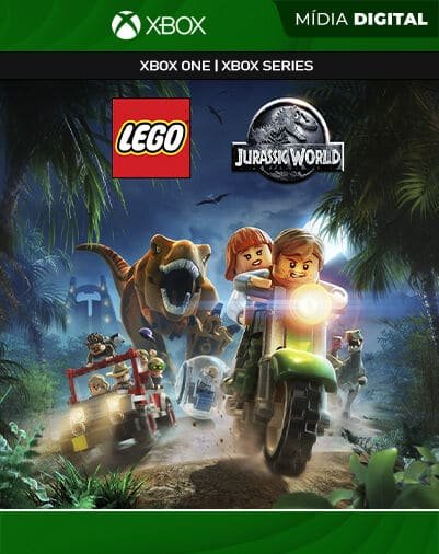LEGO Jurassic World O Mundo Dos Dinossauros Xbox one/series Mídia Digital
