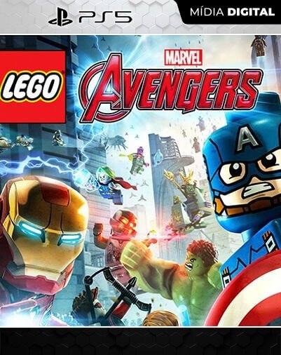 LEGO Marvel Vingadores Avengers Playstation 5 Mídia Dig… Mídia Digital