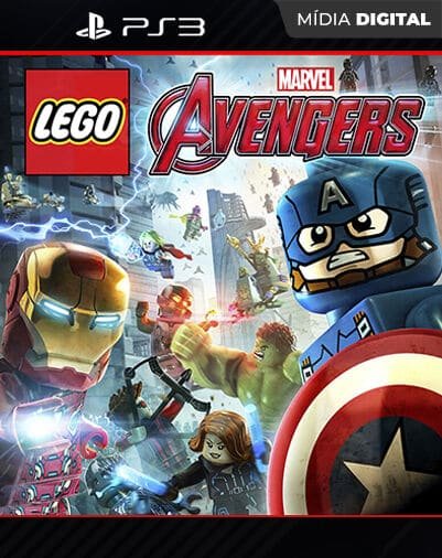 LEGO Marvel’s Vingadores Playstation 3 Mídia Digital