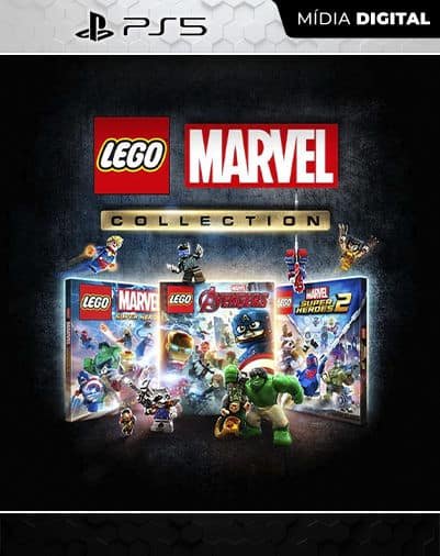 Coleção LEGO Marvel Playstation 5 Mídia Digital