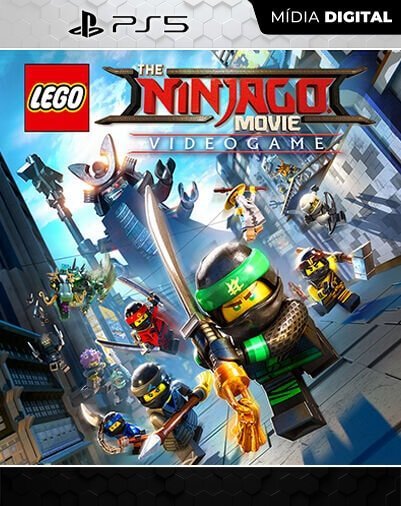 LEGO NINJAGO O Filme: Video Game Playstation 5 Mídia Di… Mídia Digital