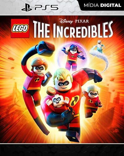 LEGO Os Incríveis Playstation 5 Mídia Digital