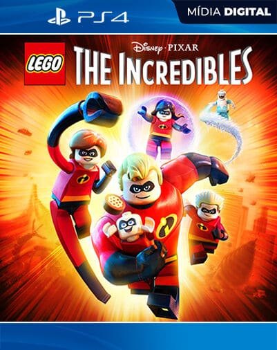 LEGO Os Incríveis Playstation 4 Mídia Digital
