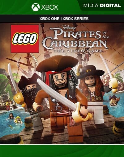 LEGO Piratas do Caribe Xbox Mídia Digital