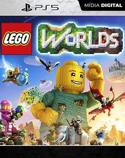 LEGO Worlds Playstation 5 Mídia Digital