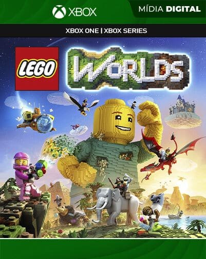 LEGO Worlds Xbox one/series Mídia Digital