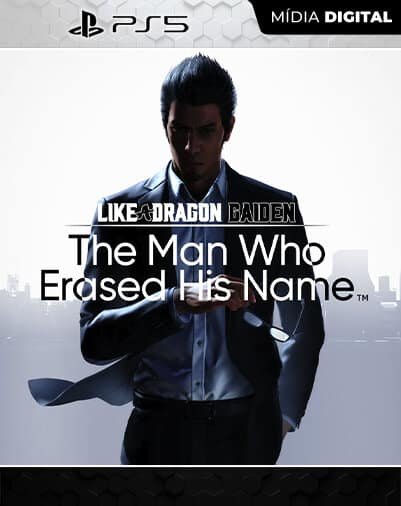 Like a Dragon Gaiden: The Man Who Erased His Name Playstation 5 Mídia Digital
