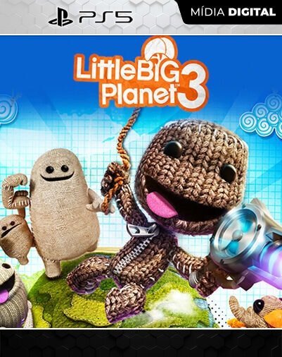 LittleBigPlanet 3 Playstation 5 Mídia Digital