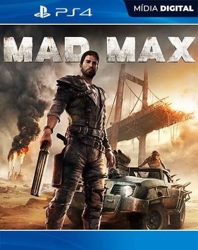 Mad Max Playstation 4 Mídia Digital
