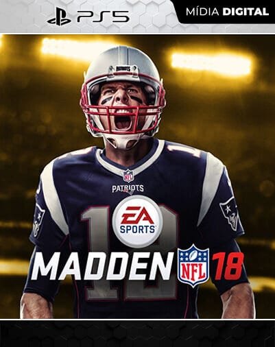Madden NFL 18 Standard Edition Playstation 5 Mídia Digi… Mídia Digital