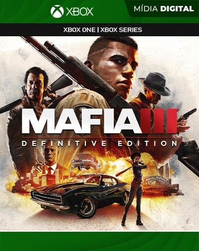 Mafia III: Definitive Edition Xbox Mídia Digital