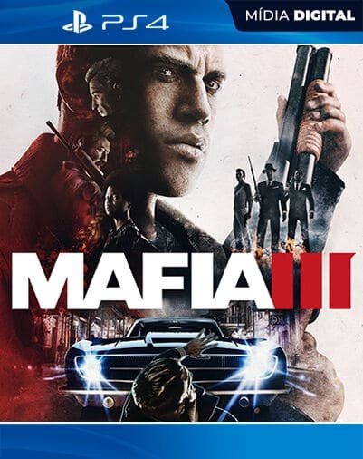 Mafia III Playstation 4 Mídia Digital