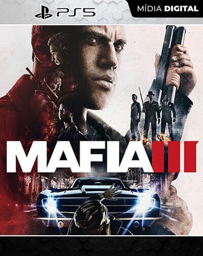 Mafia III Playstation 5 Mídia Digital
