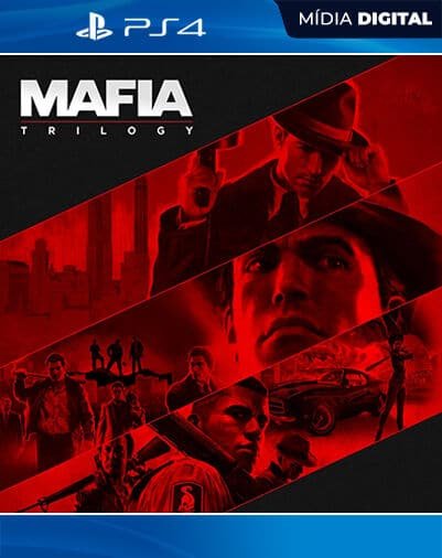 Mafia: Trilogy Playstation 4 Mídia Digital