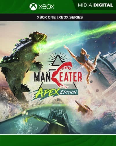 Maneater Apex Edition Xbox Mídia Digital