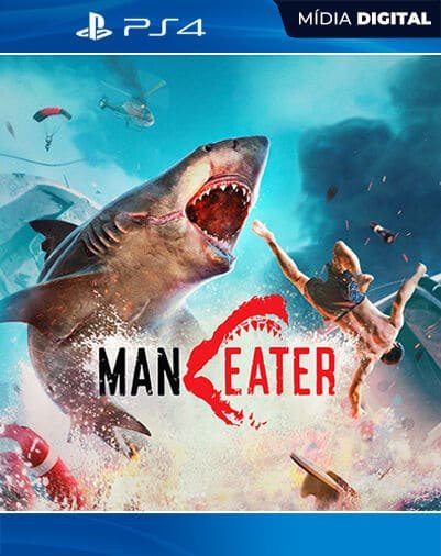 Maneater Playstation 4 Mídia Digital