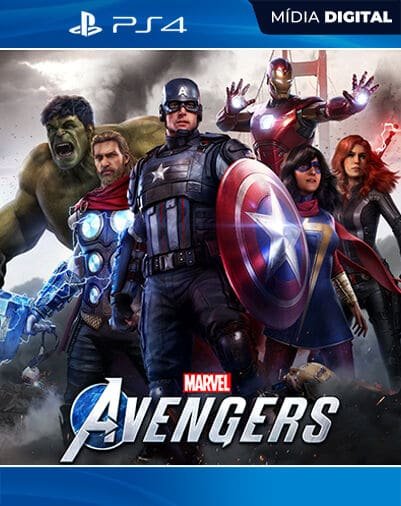 Marvel’s Avengers Playstation 4 Mídia Digital
