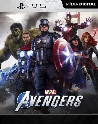 Marvel’s Avengers Playstation 5 Mídia Digital