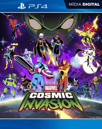 MARVEL Cosmic Invasion Playstation 4 Mídia Digital