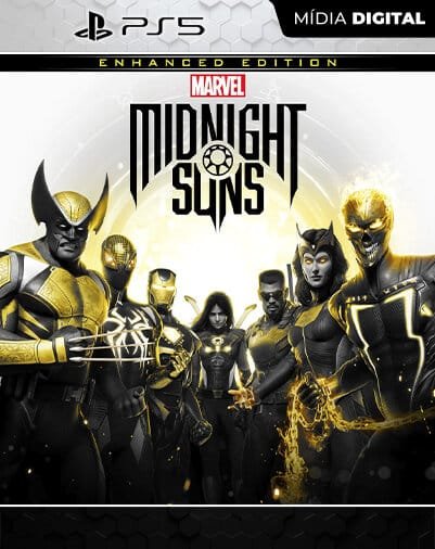 Marvel’s Midnight Suns Edição Enhanced Playstation 5 Mídia Digital