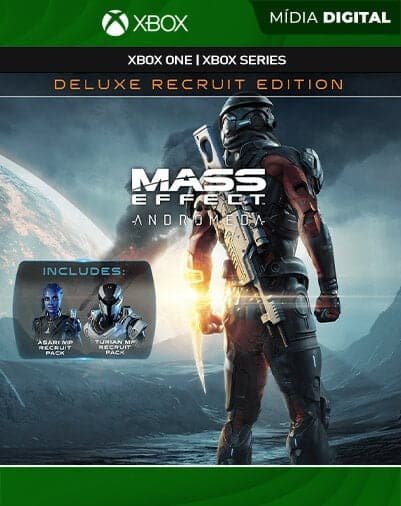 Mass Effect: Andromeda – Edição de Recruta Deluxe Xbox Mídia Digital