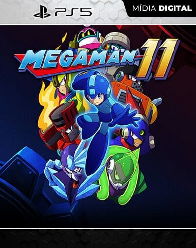 Mega Man 11 Playstation 5 Mídia Digital