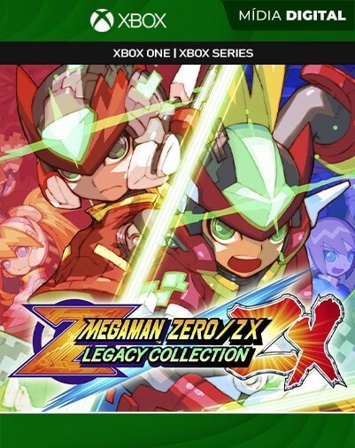 Mega Man Zero/ZX Legacy Collection Xbox Mídia Digital