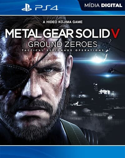 Metal Gear Solid 5 Ground Zeroes Playstation 4 Mídia Digital