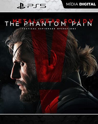 METAL GEAR SOLID V THE PHANTOM PAIN Playstation 5 Mídia… Mídia Digital
