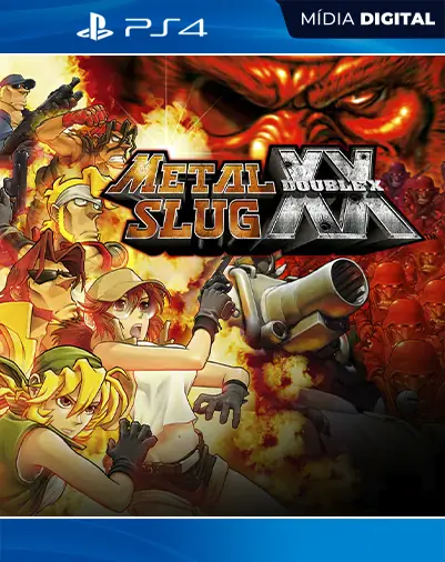 Metal Slug XX Playstation 4 Mídia Digital
