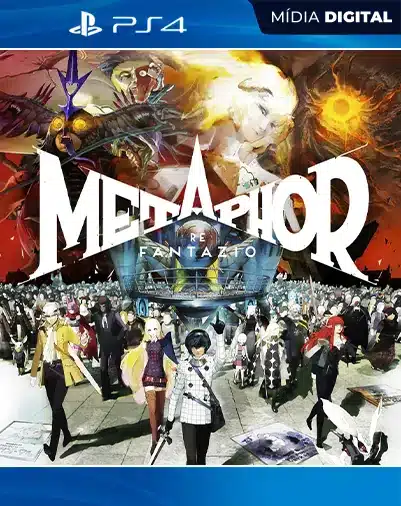 Metaphor: ReFantazio Playstation 4 Mídia Digital