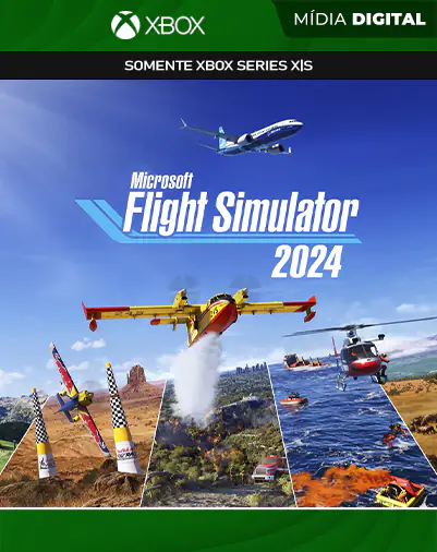 Microsoft Flight Simulator 2024- Standard Edition Xbox Mídia Digital