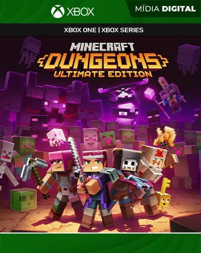 Minecraft Dungeons Edição Ultimate Xbox Mídia Digital