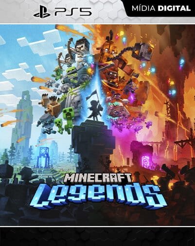 Minecraft Legends Playstation 5 Mídia Digital
