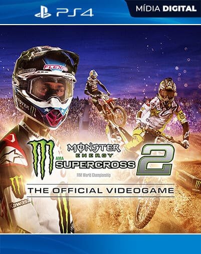 Monster Energy Supercross 2 Playstation 4 Mídia Digital