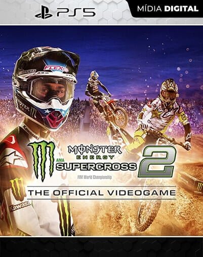 Monster Energy Supercross 2 Playstation 5 Mídia Digital