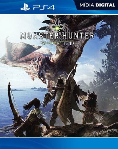 MONSTER HUNTER: WORLD Playstation 4 Mídia Digital