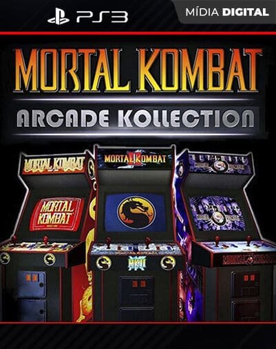 Mortal Kombat Arcade Kollection Playstation 3 Mídia Digital