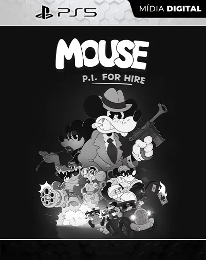 MOUSE: P.I. For Hire Playstation 5 Mídia Digital